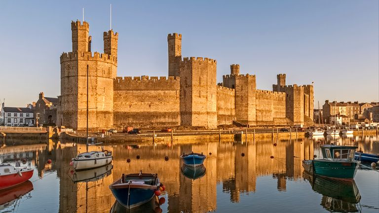 Caernarfon Castle is owned by the Crown Estate. File pic