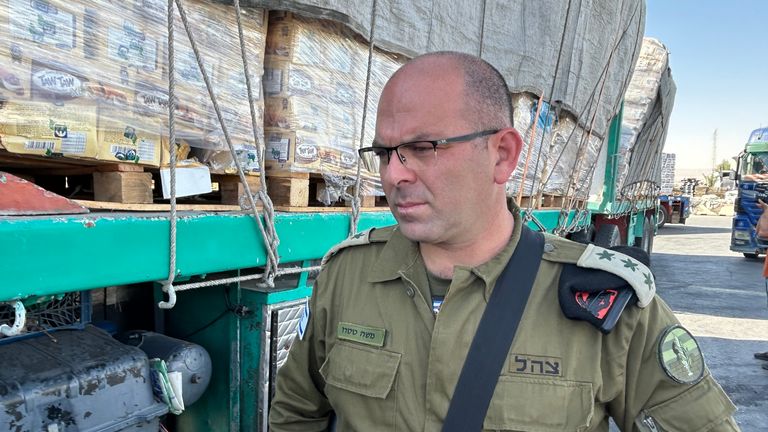 Colonel Moshi Tetro denies there is any humanitarian crisis in Gaza
