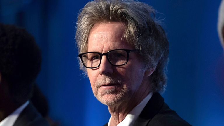 Comedian Dana Carvey looks out over the crowd at the start of the 24th Annual Mark Twain Prize for American Humor at the Kennedy Center for the Performing Arts on Sunday, March 19, 2023, in Washington. (AP Photo/Kevin Wolf)