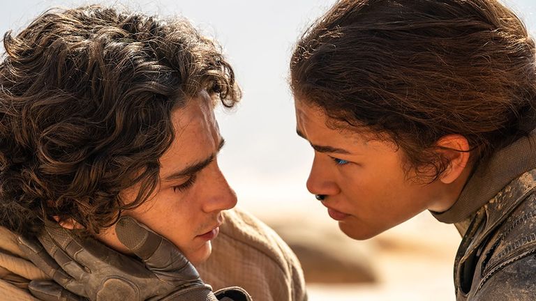 Timothee Chalamet and Zendaya in Dune: Part Two. Pic: Warner Bros. Pictures