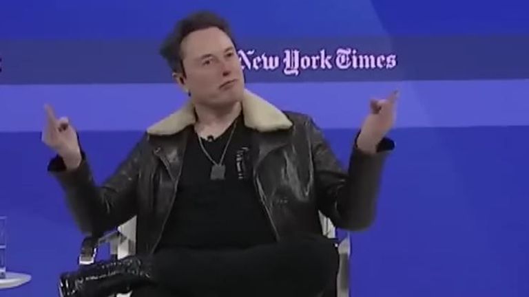 Elon Musk at New York Times DealBook Summit