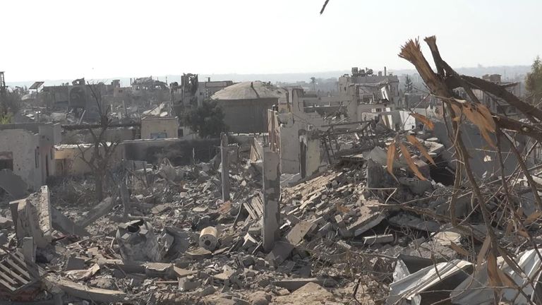 The scene inside Gaza
