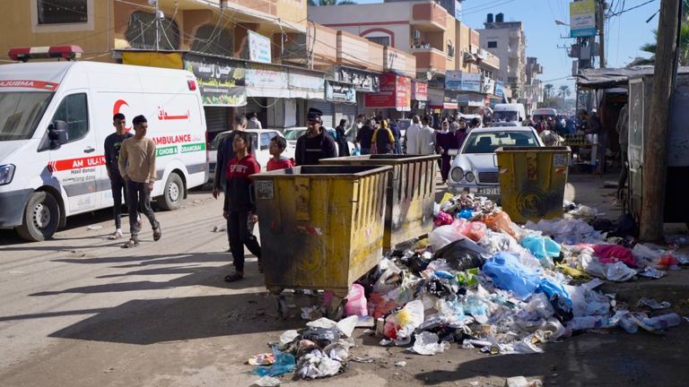 Hygiene fears in Gaza