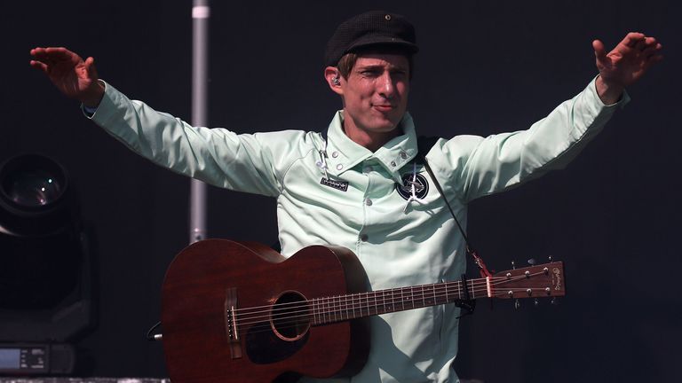 Gerry Cinnamon performs on the main stage during the TRNSMT festival at Glasgow Green in Glasgow.  2018