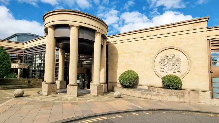 The main entrance to Glasgow&#39;s High Court of Justiciary Pic:Istock 