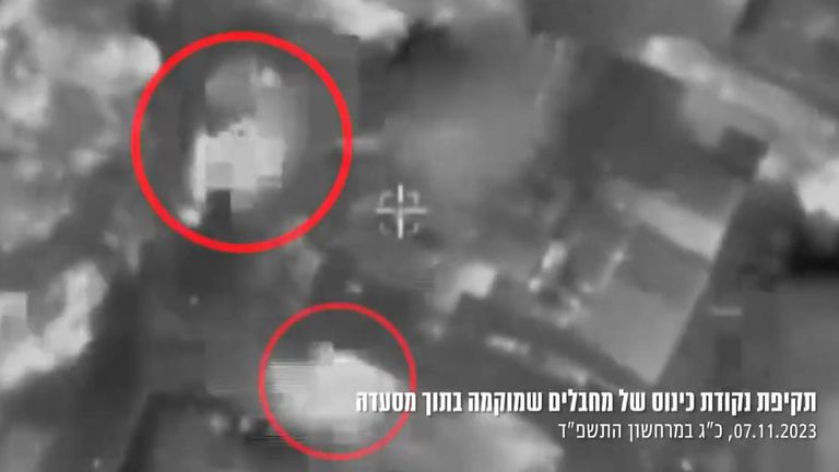 Israel-Hamas war: IDF strikes building next to Gaza's al Quds Hospital ...