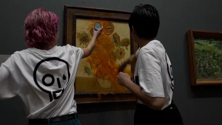 Just Stop Oil Activists Found Guilty After Throwing Soup Over Van Gogh ...