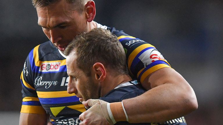 Kevin Sinfield and Rob Burrow