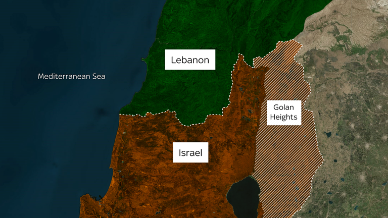 Skirmishes have been ongoing on the Israel-Lebanon border