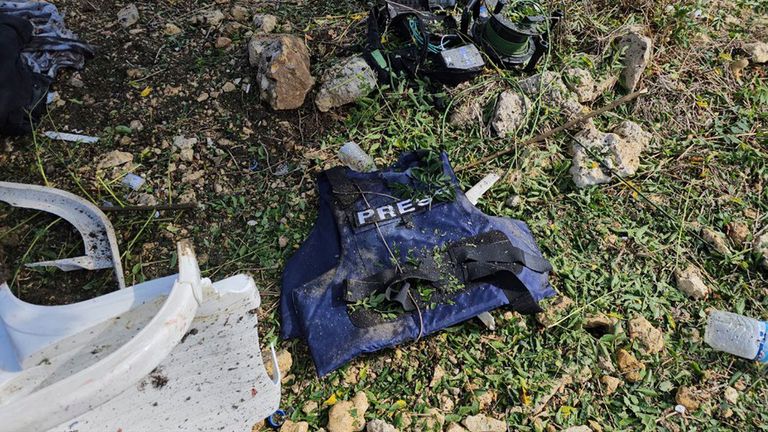 Two Journalists Killed By Israeli Strike In Lebanon, Broadcaster Says ...