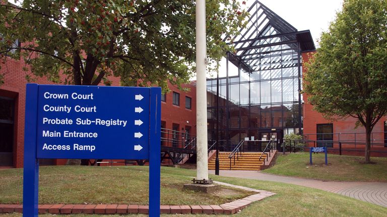 Leicester Crown Court. File pic