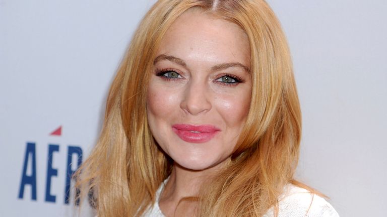 Lindsay Lohan. File pic by AP