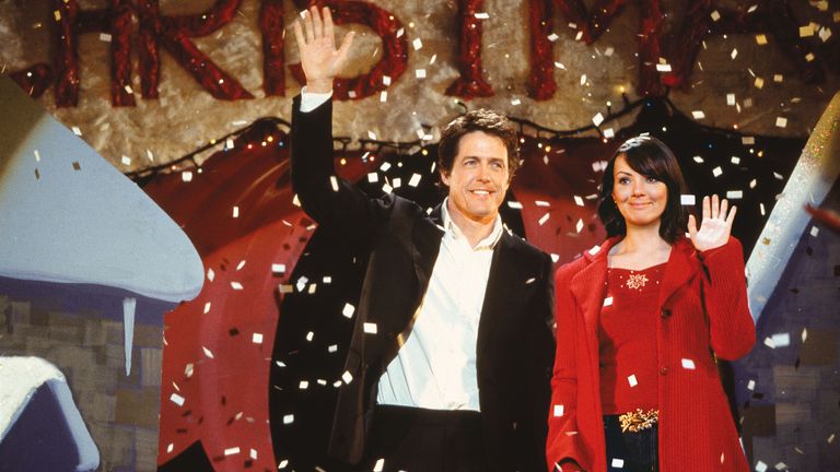 Hugh Grant and Martine McCutcheon in Love Actually Pic: Peter Mountain/Universal/Dna/Working Title/Kobal/Shutterstock