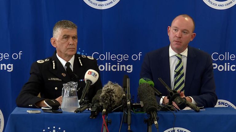 police comissioner andrew snowden nicola bulley presser conference news