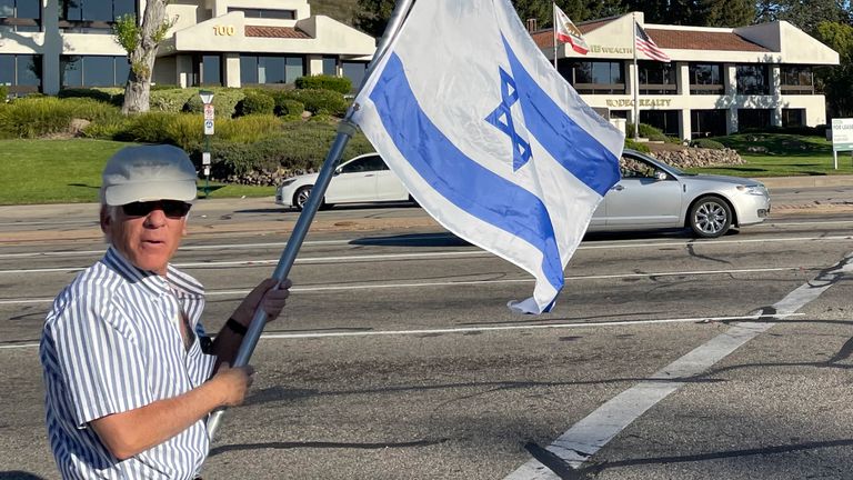 Paul Kessler, who died after a fight with a pro-Palestinian protester. Pic: AP