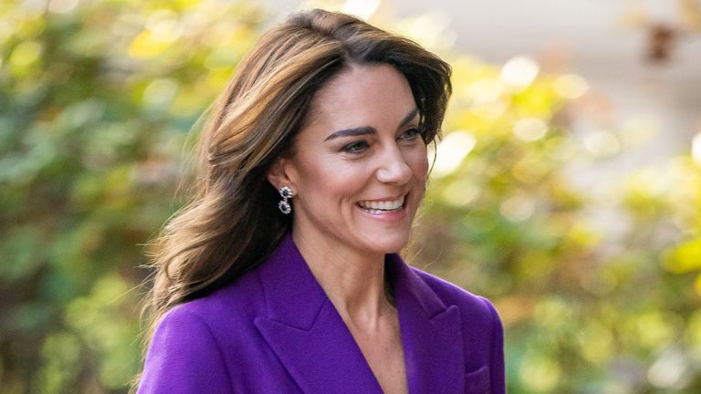 The Princess of Wales arrives at the Shaping Us National Symposium at the Design Museum in London, to co-host the event with the Royal Foundation Centre for Early Childhood. Picture date: Wednesday November 15, 2023.