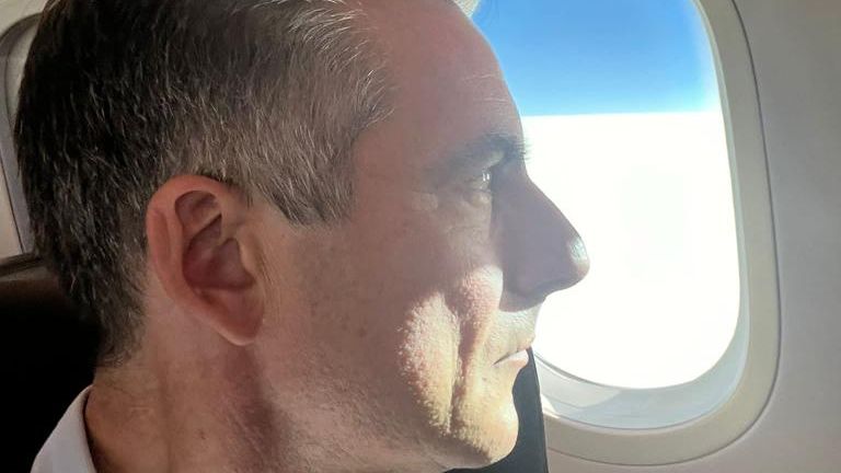 Sky News presenter Jonathan Samuels on the Virgin Atlantic flight using 100% Sustainable Aviation Fuel (SAF), largely made up of used cooking oil.