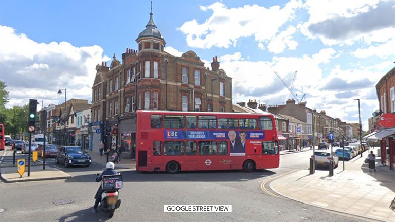 Hanwell in west London, where the incident happened. Pic: Google Street View
