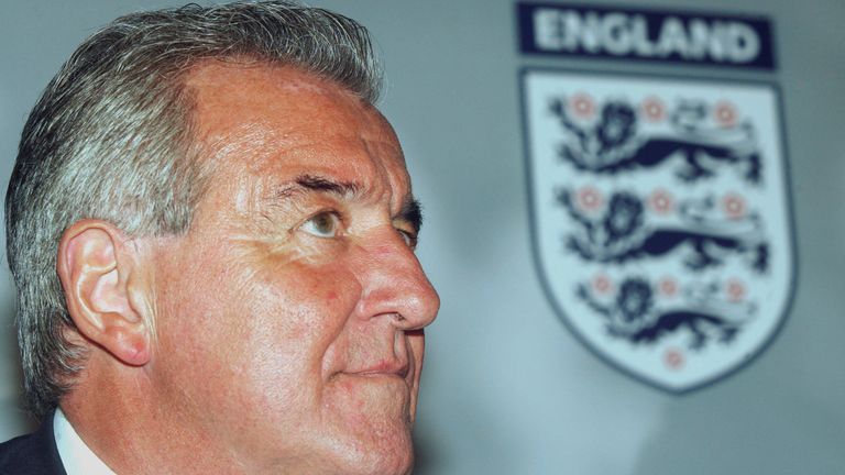 11/8/06 England assistant manager Terry Venables