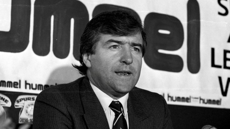 November 23, 1987 Terry Venables at Press Conference
