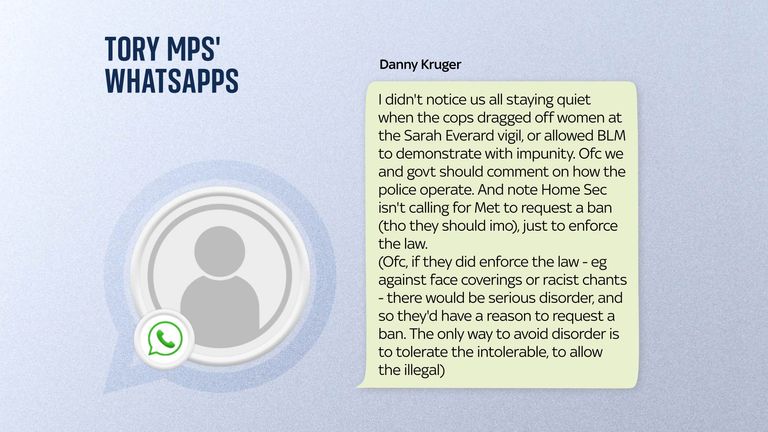 Leaked Tory MPs&#39; WhatsApps