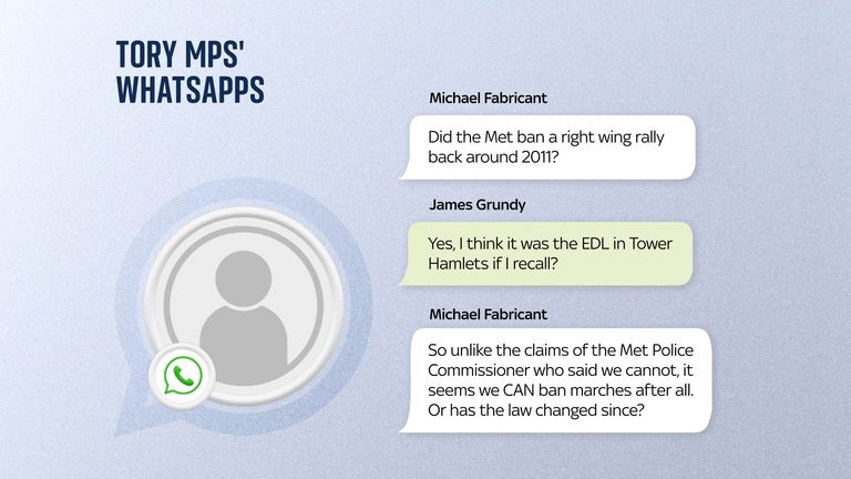 Leaked Tory MPs&#39; WhatsApps