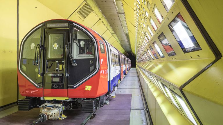 TfL releases first look inside new air-conditioned Piccadilly Line Tube carriages | UK News