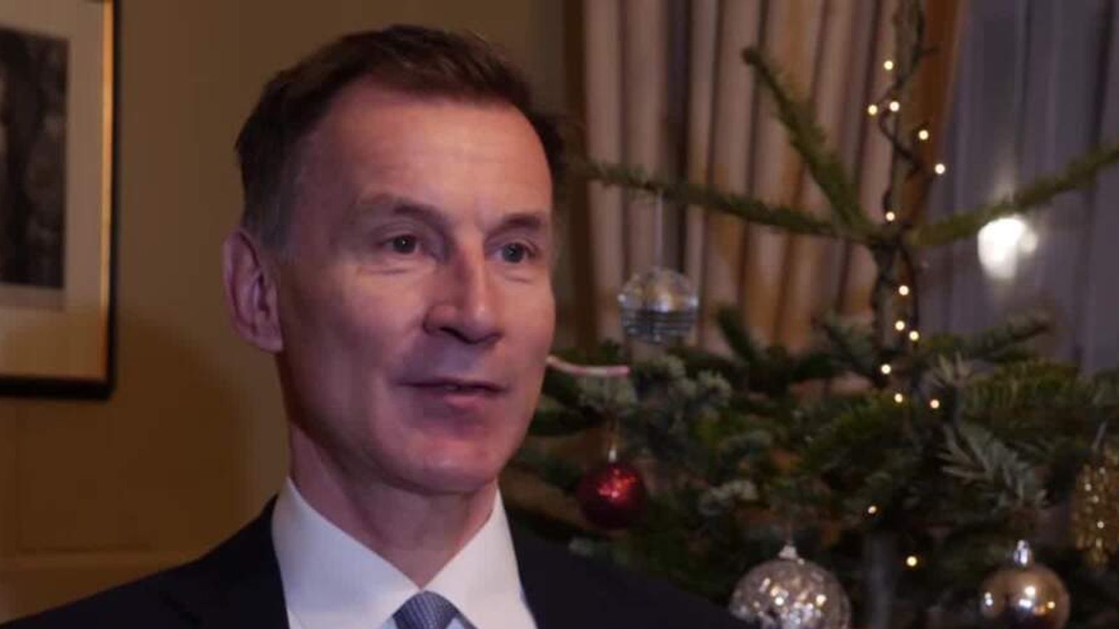 Chancellor Jeremy Hunt says 'we want to bring down the tax burden ...