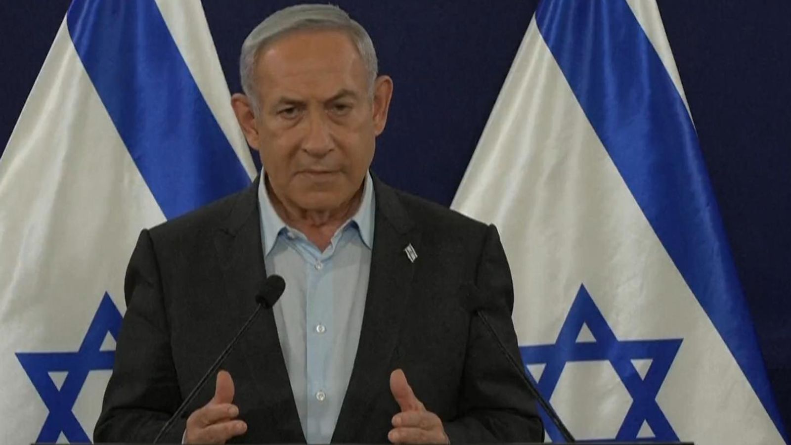 Netanyahu says human rights groups are turning a blind eye to alleged rapes by Hamas 