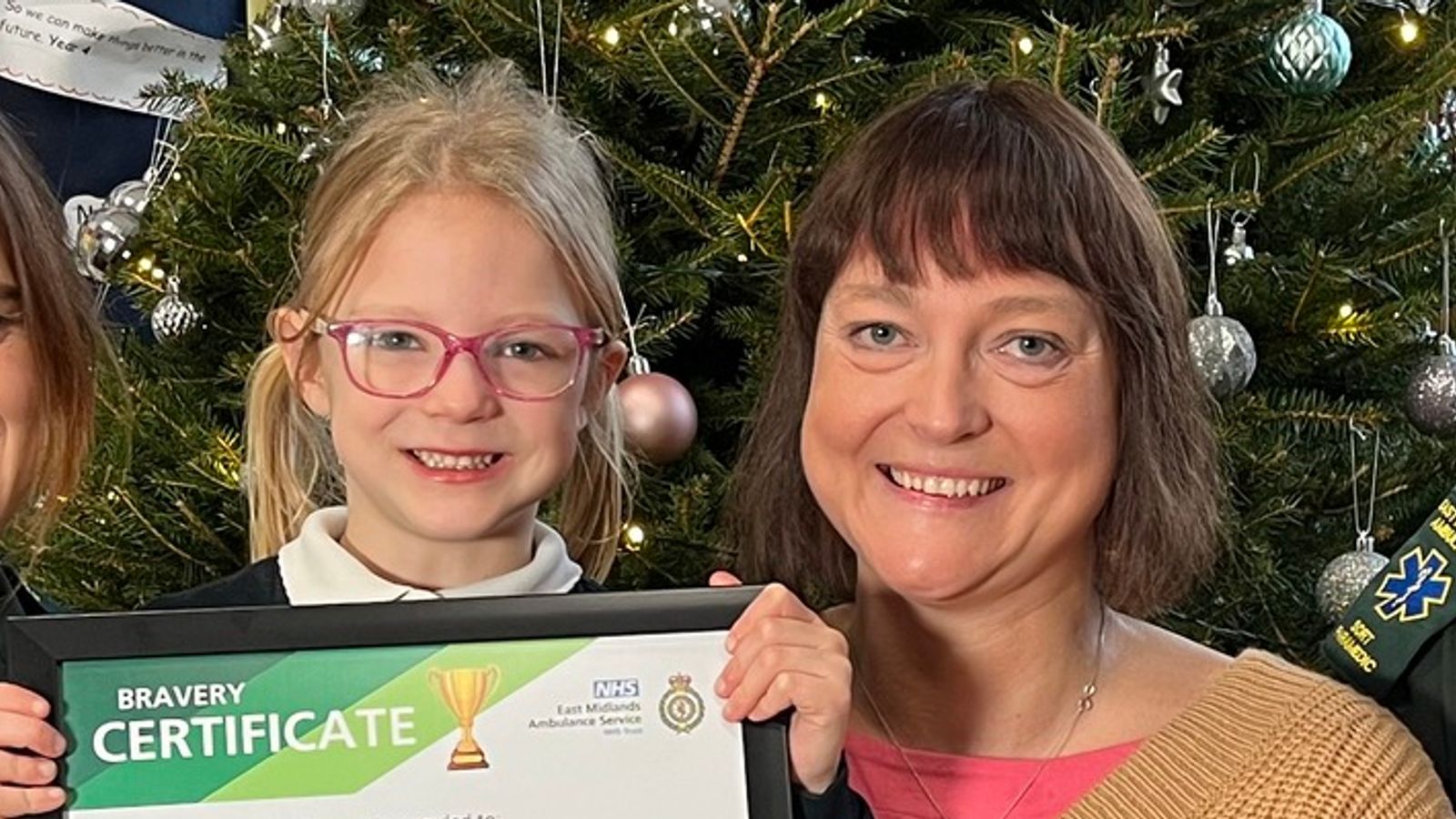 Listen to the 999 call where four-year-old girl saved her mum's life