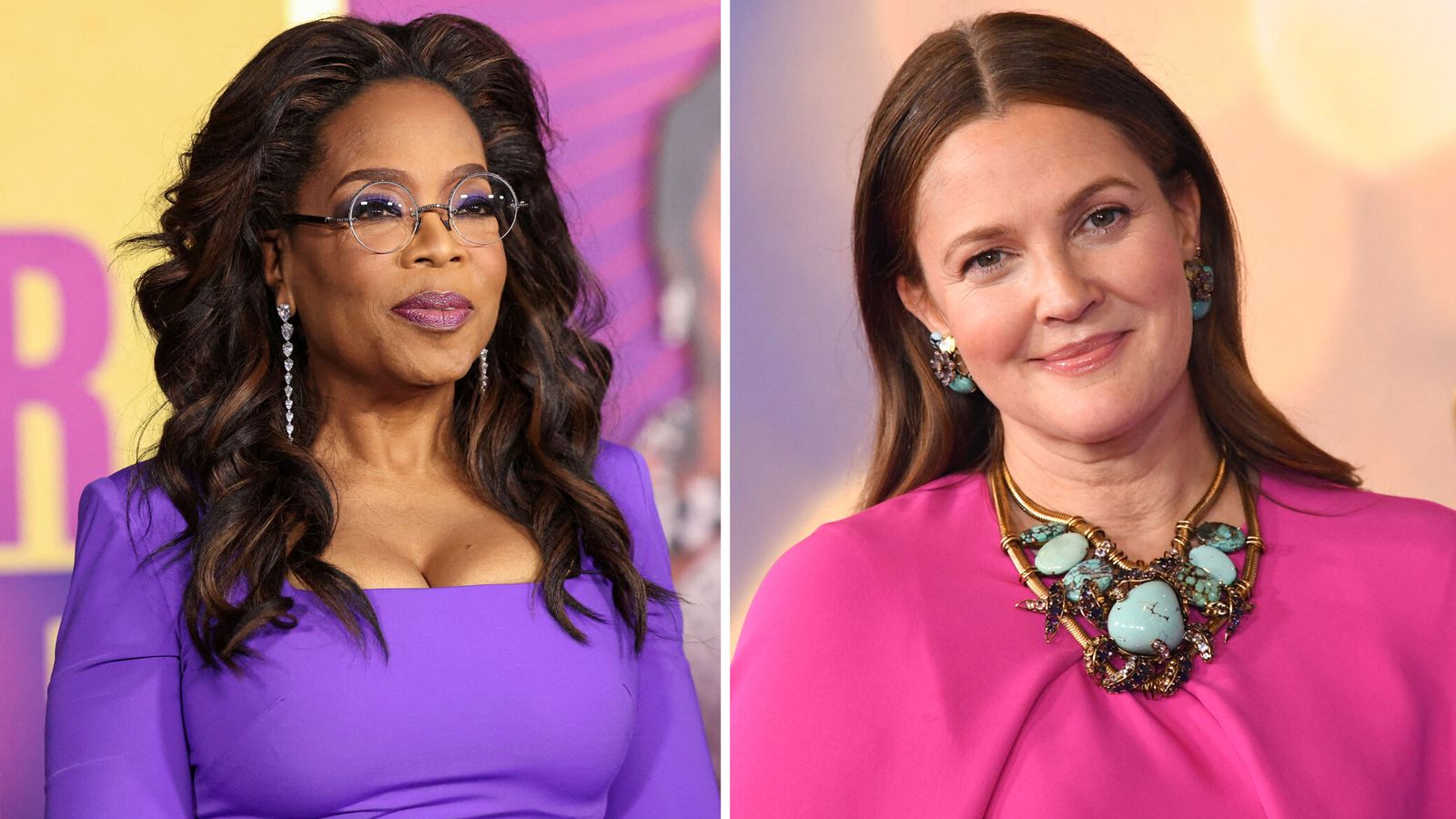 Oprah Winfrey says Drew Barrymore stroking her arm wasn't uncomfortable - it was 'endearing'