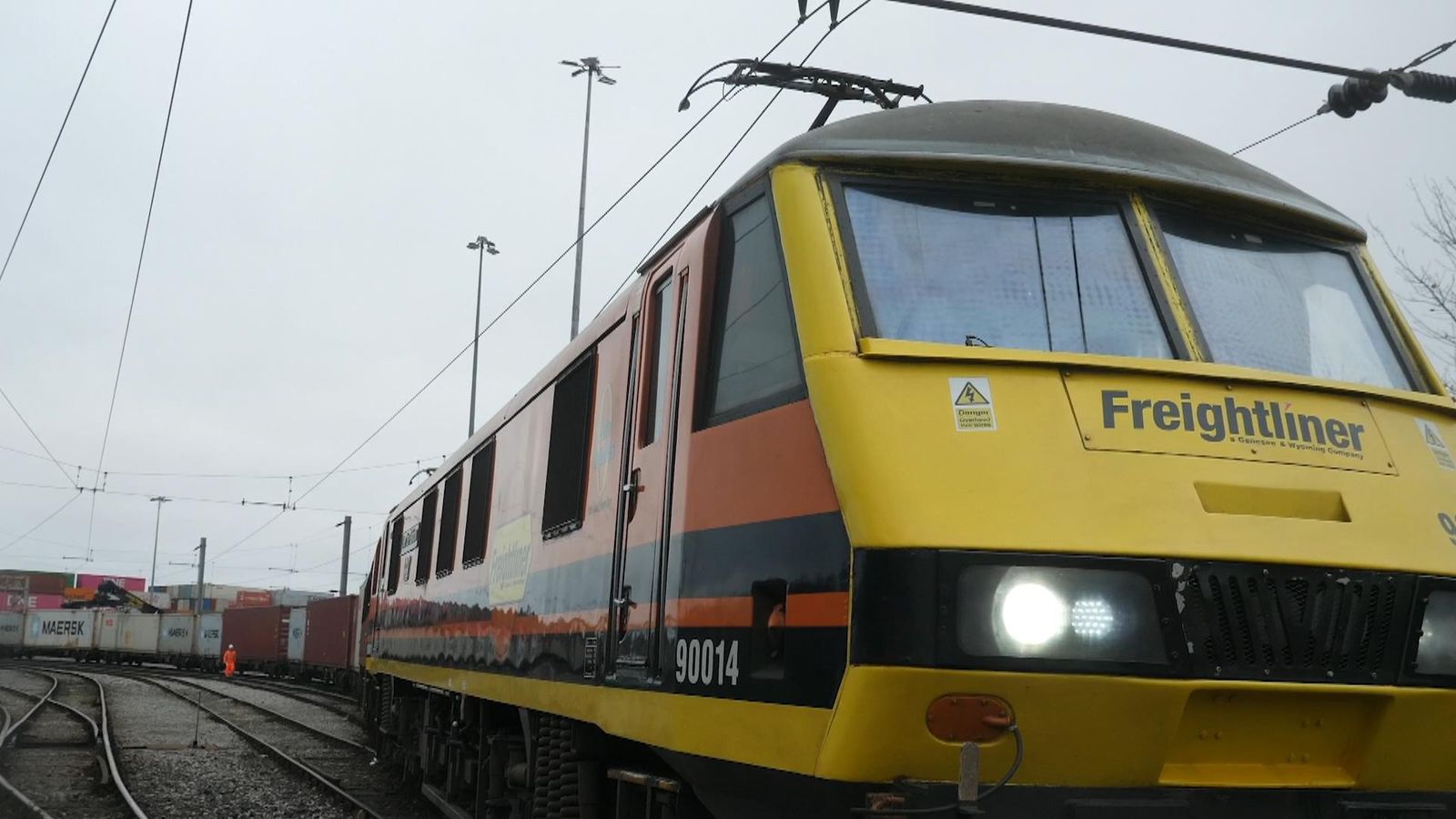 Electric trains are the future for green freight but costs are forcing