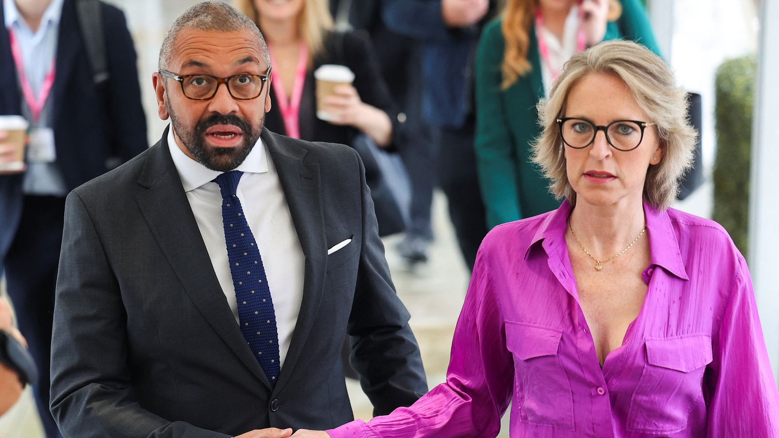 Home Secretary James Cleverly's date rape joke 'misogynistic' and 'very ill-judged', senior Tory MP says