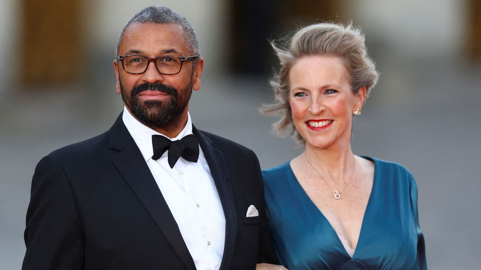 Home Secretary James Cleverly apologises after joking about spiking his wife's drink
