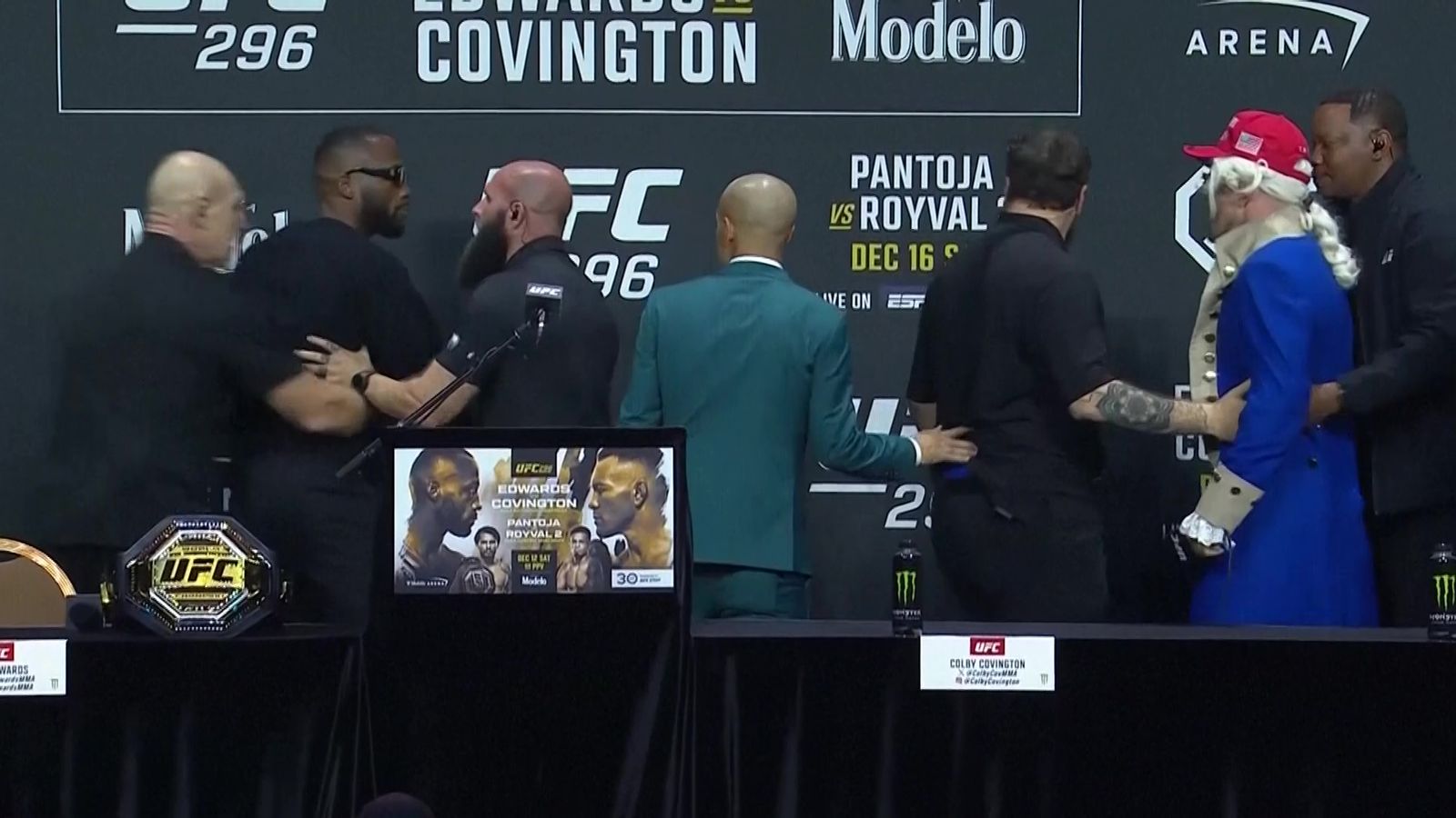 Colby Covington: Боецът от UFC провокира спорове преди двубоя, като каза, че мъртвият баща на Леон Едуардс е „в ада“