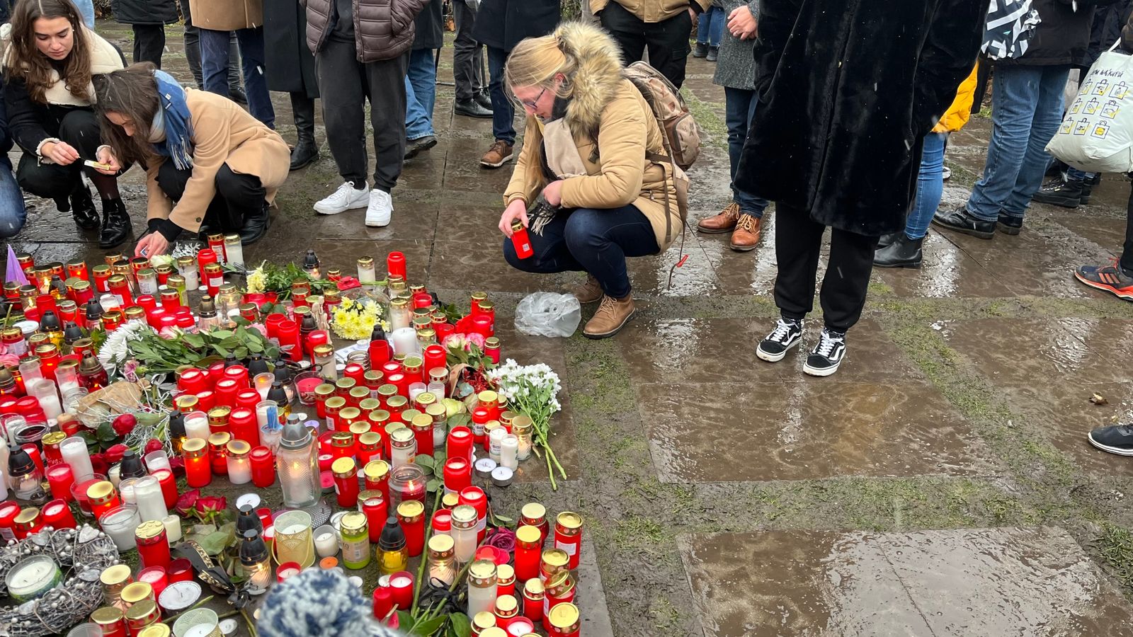Prague in mourning after deadly mass shooting - but survivor says city 'will stand strong'