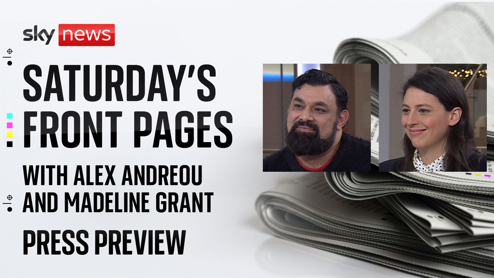 Press Preview: Saturday's papers | UK News | Sky News