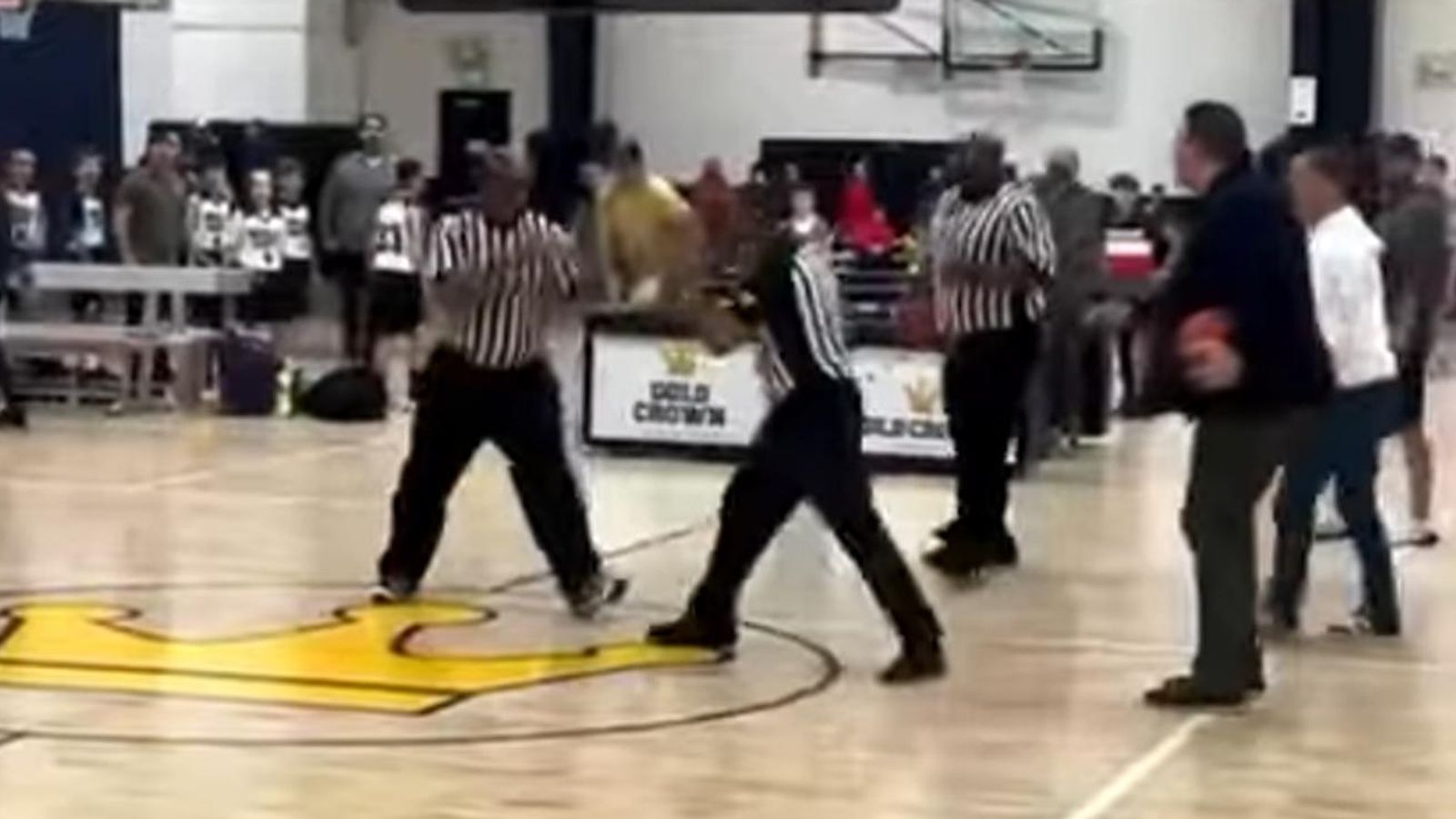 Three referees brawl at school basketball game in Colorado US News