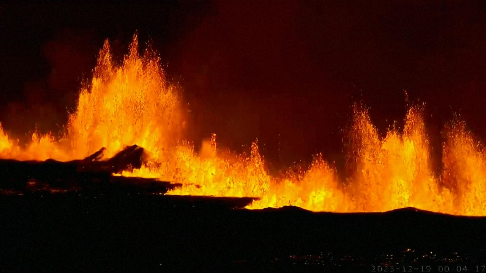 Volcano erupts in Iceland after thousands evacuated from town | World News