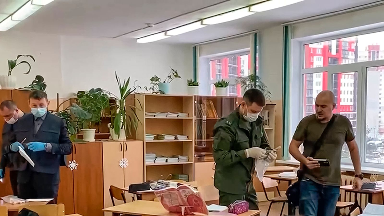Russia school shooting: 14-year-old girl kills classmate and injures five