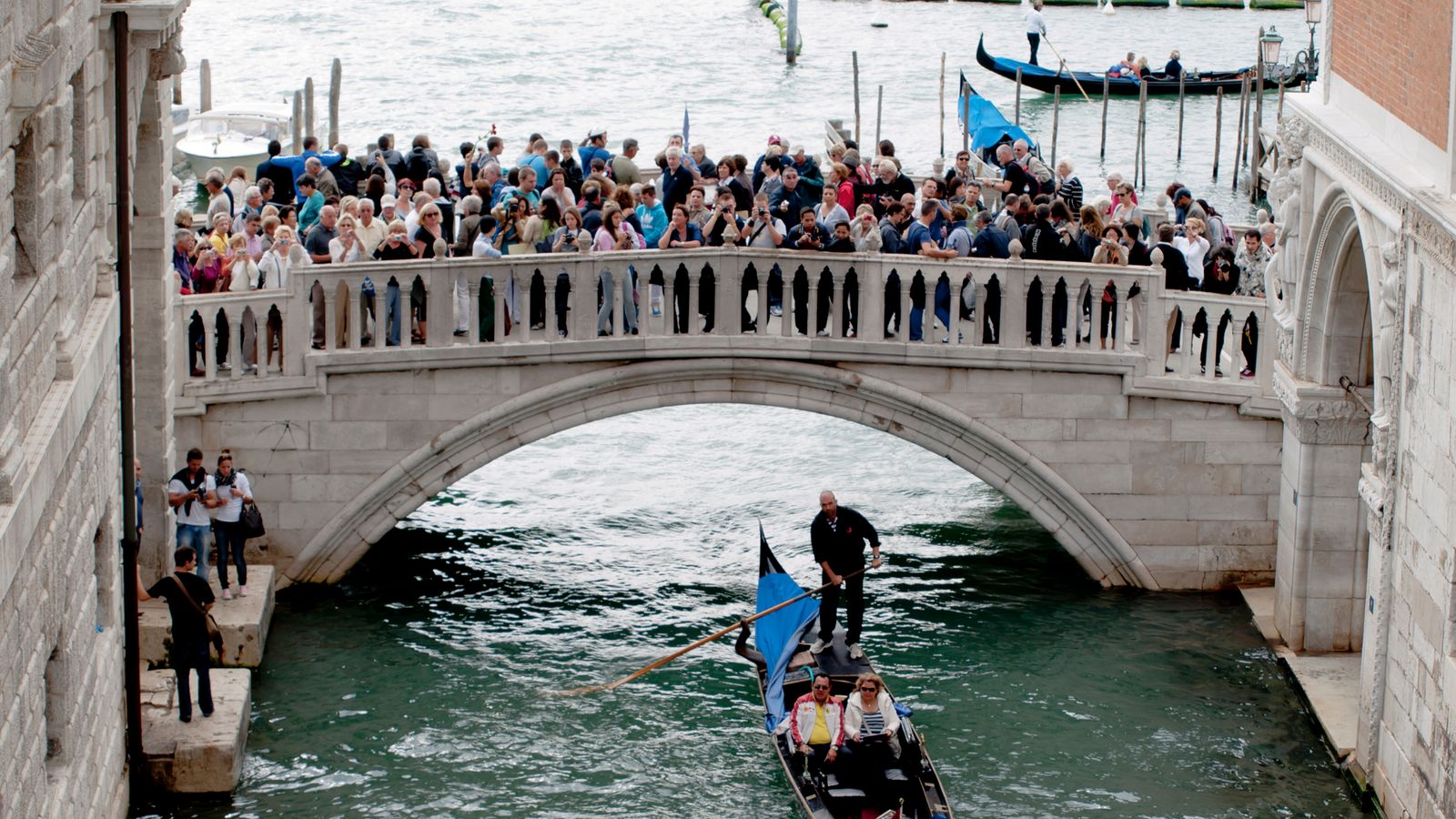 Venice to limit size of tourist groups in bid to ease pressure of huge crowds
