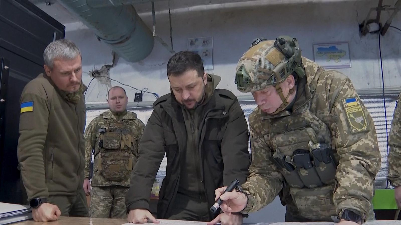 Ukraine-Russia war: Ukrainian President Zelenskyy visited the frontline ...