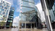Two Central Square is one the six new development buildings opposite Cardiff Central Railway Station