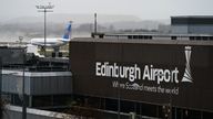 The China Southern cargo plane carrying Giant pandas Yang Guang and Tian Tian prepares to take off from Edinburgh Airport as they begin their journey back to China after spending 12 years a China Southern cargo plane at Edinburgh zoo. Picture date: Monday December 4, 2023. PA Photo. See PA story ANIMALS Pandas. Photo credit should read: Jane Barlow/PA Wire 