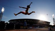 Commonwealth Games - Athletics - Women&#39;s Long Jump - Final - Alexander Stadium, Birmingham, Britain - August 7, 2022 Jamaica&#39;s Ackelia Smith in action REUTERS/Phil Noble TPX IMAGES OF THE DAY