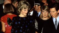 Princess Diana and Prince Charles in Florence in 1985. Mauro Carraro/Shutterstock

