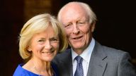 Glenys Kinnock pictured with her husband Neil