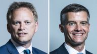 Composite of government ministers Grant Shapps and Mark Harper. Local government pics via PA