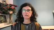 Layla Moran speaks to Sky News about family trapped in Gaza, 17/12/23