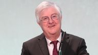Mark Drakeford, First Minister of Wales, speaking at the Resolution Foundation conference at the QEII Centre in central London. Picture date: Monday December 4, 2023.